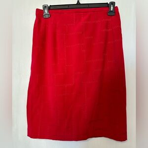Women’s Red Skirt, Size 12 (8/10)